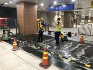 Dự án vệ sinh nhà ga Metro Ba Son