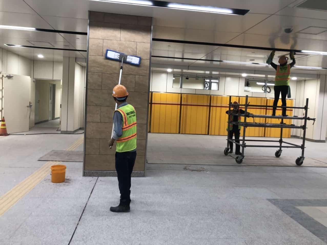 Dự án vệ sinh nhà ga Metro Ba Son